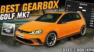 Golf GTI MK7 Best Gearbox  Car Parking Multiplayer New Update [upl. by Ten]