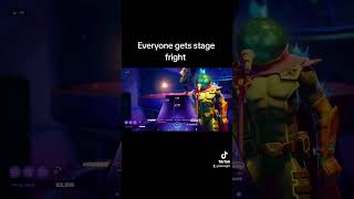 Everyone gets stage fright even fortnite bots [upl. by Acinorehs]