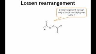 MechInMo Lossen rearrangement [upl. by Anadal]