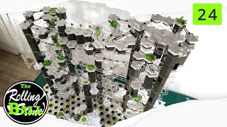 Giant GRAVITRAX PRO Tower on 24 Base Plates Marble Advent Calendar Final 2424 [upl. by Stephen]