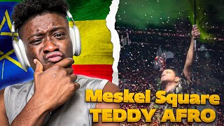 TEDDY AFRO  Meskel Square  Tikur Sew 🇪🇹 ጥቁር ሰው 😱🤯REACTION [upl. by Elfrieda926]