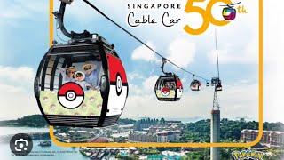 Cable car Singapore  Mount Faber peak Singapore  maricel Catabay [upl. by Simetra486]