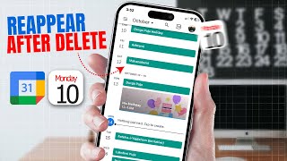 How to Stop Deleted Calendar Events from Reappearing When Google Calendar Syncs on iPhone [upl. by Natsirc400]