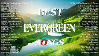 Endless Evergreen 70s 80s 90s Romantic Songs 🌷 Relaxing Oldies Cruisin Love Songs Collection [upl. by Nnylarac]