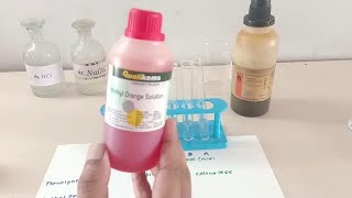 Acid Bases Indicator Test  Chemistry Demonstration  Grade 7  12  indicators [upl. by Eramal]