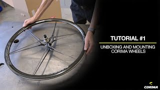 TUTORIAL  UNBOXING AND MOUNTING CORIMA WHEELS [upl. by Nayek]