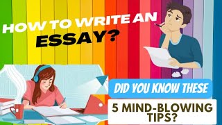 How to write an essay  Crafting the Perfect Essay Tips and Strategies  Quick and Easy Learnings [upl. by Atirahs]