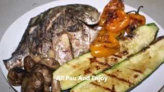 Grillled Sinigang Pampano [upl. by Aamsa]