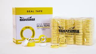 MANXPOWER PTFE Teflon Tape [upl. by Gothurd]