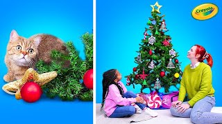 Happy Holidays Trees Candies Ornaments and More Christmas Family Crafts [upl. by Naima]