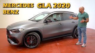 NUEVO MERCEDES BENZ GLA 2020 PRIMERAS IMPRESIONES y anticipo del GLA 45 AMG [upl. by Adaran]