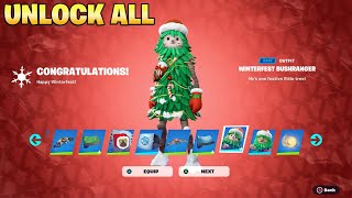 How To OPEN ALL WINTERFEST 2023 PRESENTS in Fortnite Free Rewards [upl. by Neeka]