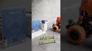 CAR ENTRANCE USING RFID READER arduino arduinodiy smartparking [upl. by Pietrek]