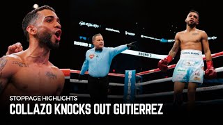 WOW  Oscar Collazo vs Reyneris Gutierrez  Knockout [upl. by Sturrock153]