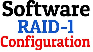 Software RAID1 Configuration and Data Recovery Testing [upl. by Airrat]