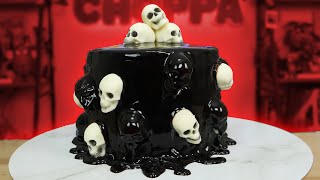 Halloween Skull Cake [upl. by Gui]