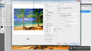 Epson Print Settings on Breathing Color Media No ICC Profile [upl. by Ahker]