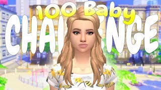 OUR NEW BABY IS HERE 100 BABY CHALLENGE  Part 4 The Sims 4 Lets Play [upl. by Lynde781]