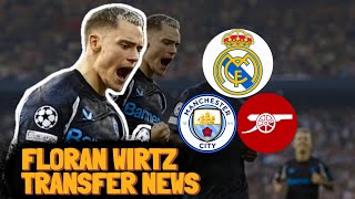 Bayer Leverkusen superstar Florian Wirtz  Real Madrid Interested  £125m fee to sell the star [upl. by Dworman136]