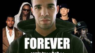 Drake ft Kanye West Lil Wayne Eminem amp JayZ  Forever remix [upl. by Arremat83]