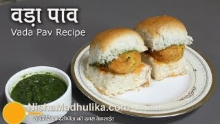 Vada Pav recipe  Mumbai Vad Pav  Batata Vada Recipe [upl. by Ahsad]