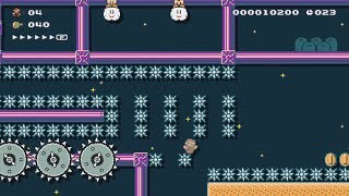 90 Story Mode  Invincible Windsprinter for Amateur Meteorologist  Super Mario Maker 2 1bu [upl. by Alyda]