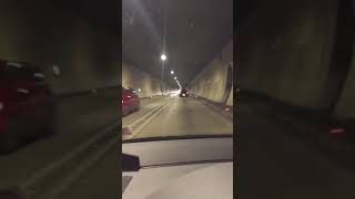 Karawankentunnel  Autofahrt durch den Tunnel 2019 [upl. by Pahl]