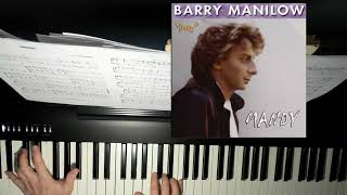 Mandy  Barry Manilow  Piano [upl. by Kinnard]