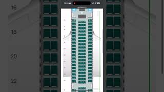 Aer Lingus A330300 seat map with business class premium economy and economy seats [upl. by Ecart]