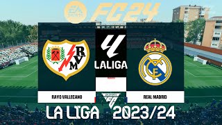 FC 24 Rayo Vallecano vs Real Madrid  La Liga 2024  PS5 Full Match [upl. by Johannessen566]