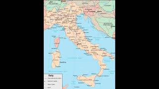 map of Italy [upl. by Selrahcnhoj]