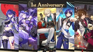 Acheron Aventurine amp other character JP VA 1st Anniversary messages [upl. by Enra176]