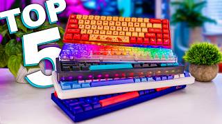 Top 5 Budget Gaming Mechanical Keyboards for Beginners [upl. by Onimixam647]