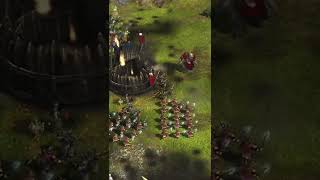 Dwarven Army Vs Mordor Troll Lord of The Rings Battle for Middle Earth 28 shorts [upl. by Irrok]