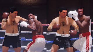 Rocky Marciano vs Larry Holmes  Undisputed Boxing Game Online Fight [upl. by Meghan]