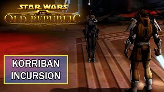 SWTOR Light Side Sith Warrior  Korriban Incursion  Forged Alliances 2 of 4 [upl. by Azilem331]