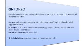 Rinforzo e punizione [upl. by Velick218]