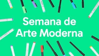 SEMANA DE ARTE MODERNA  QUER QUE DESENHE  DESCOMPLICA [upl. by Akcirret]