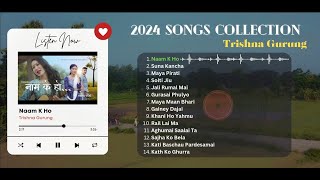 TRISHNA GURUNG  2024 LATEST SONGS COLLECTIONS [upl. by Tareyn]