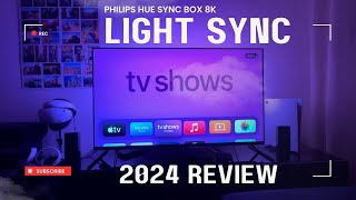 Philips Hue 8K Sync Box Review [upl. by Sawyere]