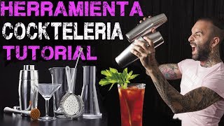 🥄 UTENSILIOS PARA BARTENDER  HERRAMIENTA COCKTELERIA BASICA 🥄 [upl. by Tessa]