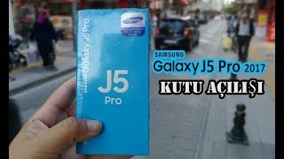 Samsung Galaxy J5 Pro Kutu Açılışı [upl. by Olnek148]