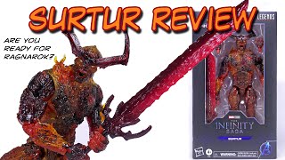 Surtur Review Unboxing and Review Hasbro Marvel Legends MCU Infinity Saga wave [upl. by Eveivenej553]