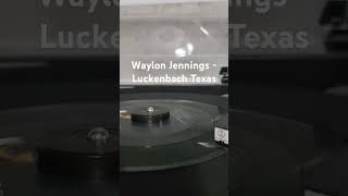 Waylon Jennings  Luckenbach Texas 45 vinyl music countrymusic waylonjennings vinyl 45rpm [upl. by Harberd]