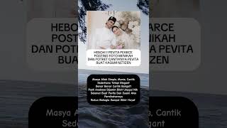 Pernikahan Pevita Pearce reels reelsvideo reelsyoutobe fyp pevitapearce [upl. by Moriarty349]