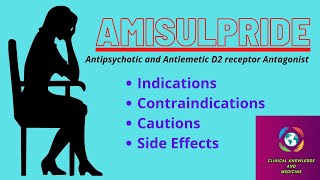 Amisulpride or Sulpitac Tablet 50100200mg Indication Contraindications Caution and Side Effects [upl. by Swaine]