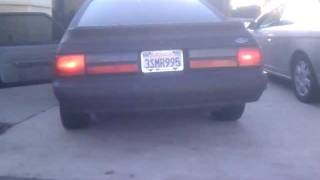 Foxbody Mustang with MAC exhaust [upl. by Spiegelman]