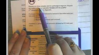 ICD 10 PCS Example Guideline B3 2a Multiple Procedures [upl. by Annitsirhc]