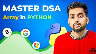 Master Arrays in Python The Ultimate Guide for DSA Beginners [upl. by Beare]