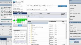 How to Restore a Virtual Machine with Arcserve D2D r16 [upl. by Medina989]